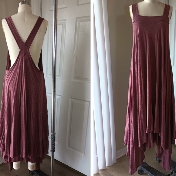 Free People | Burgundy Maxi Dress - Picture 2 of 7